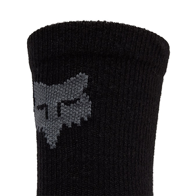 Bike ponožky Fox 6" Flexair Merino Sock black 2026