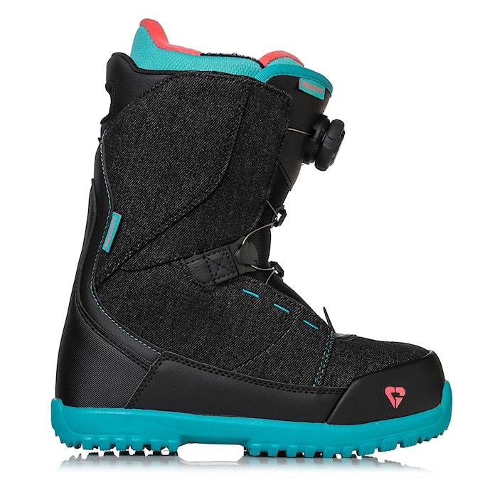 Snowboard Boots Gravity Micra Atop black/mint 2023