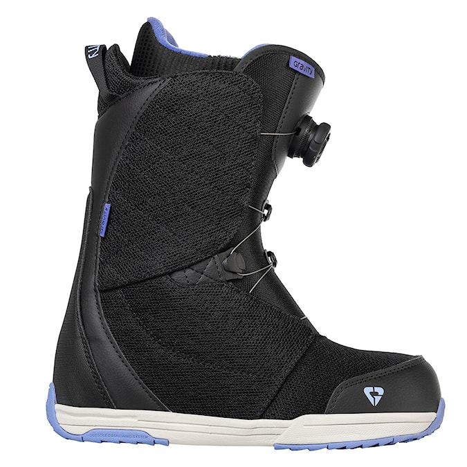 Snowboard Boots Gravity Aura Atop black/lavender 2024
