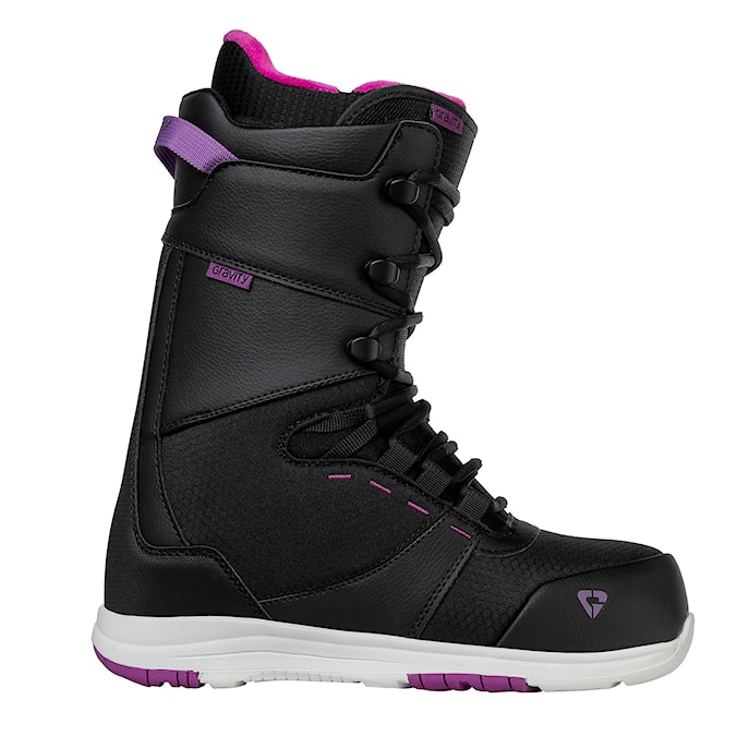 Topánky na snowboard Gravity Bliss black/purple 2024