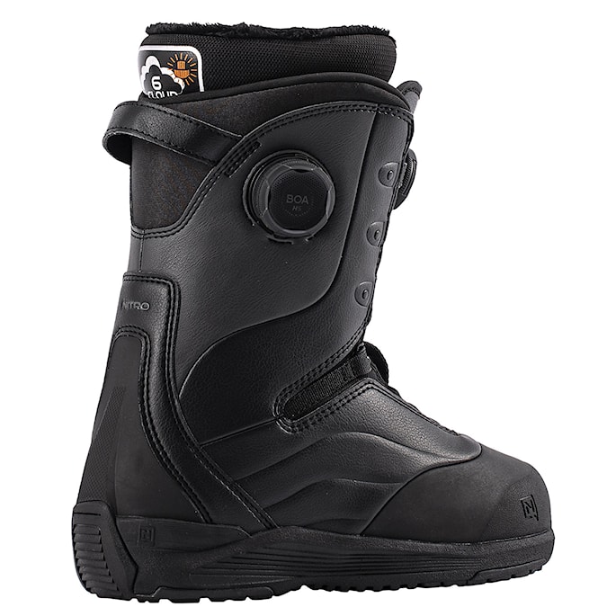 Topánky na snowboard Nitro Crown BOA black 2027
