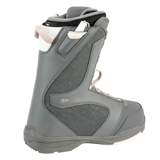 Snowboard Boots Nitro Flora TLS charcoal 2024