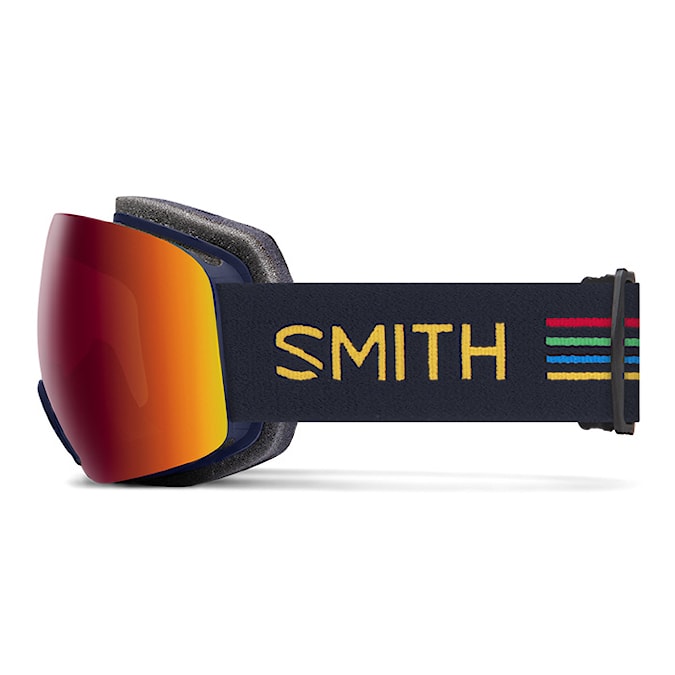 Snowboard Goggles Smith Skyline midnight slash | chromapop sun red mirror 2024