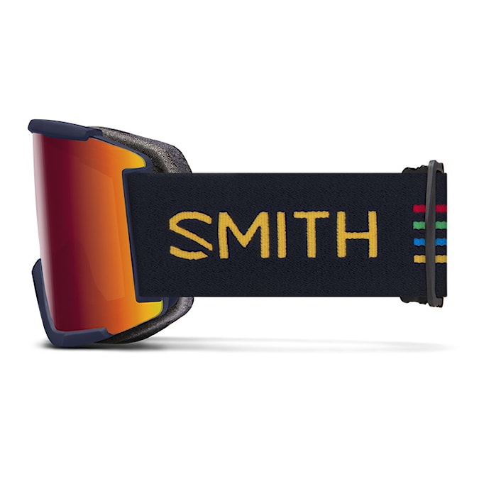 Snowboard Goggles Smith Squad XL midnight slash |cp sun red mirror+cp storm rose flash 2024