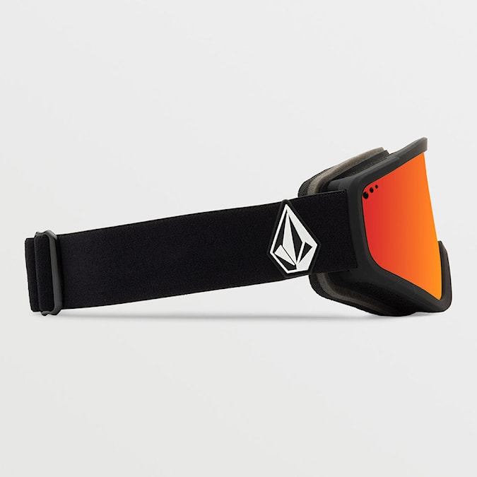 Snowboardové brýle Volcom Attunga matte black | red chrome+yellow 2024