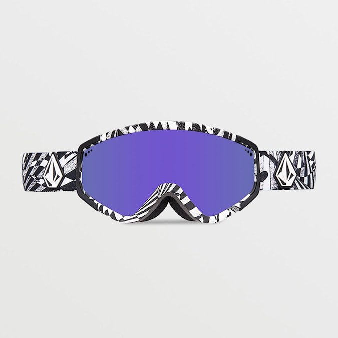 Snowboardové brýle Volcom Attunga op art | purple chrome+yellow 2024