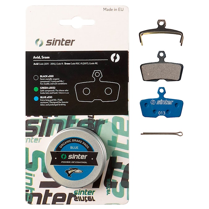 Brake Pads Sinter Sram (Code, Guide) Blue