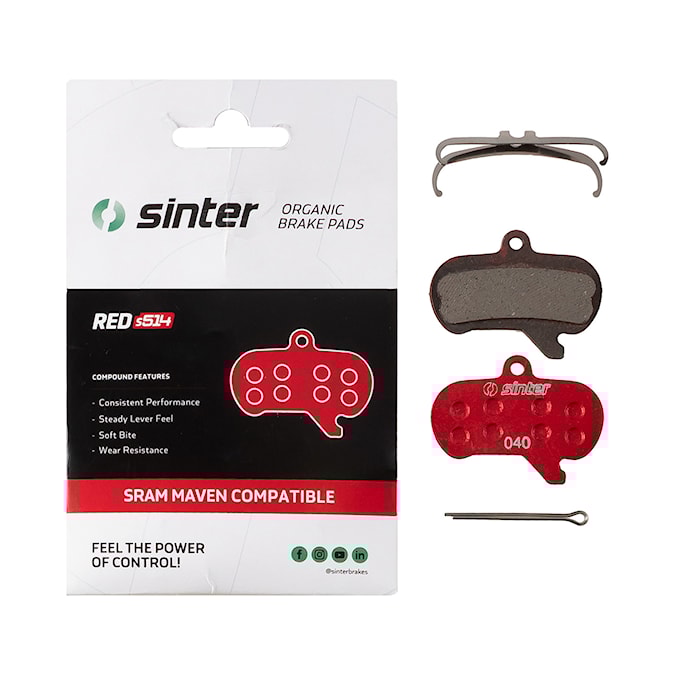 Brzdové doštičky Sinter SRAM (Maven) Red