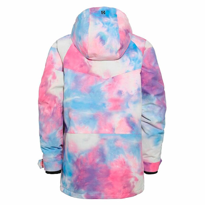 tie dye snowboard jacket