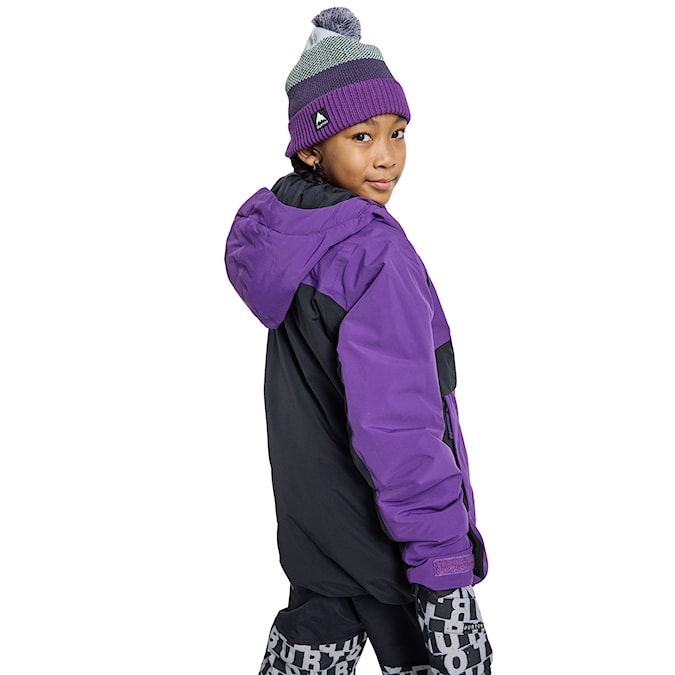 Kurtka snowboardowa Burton Kids Ascutney imperial purple/true black 2026