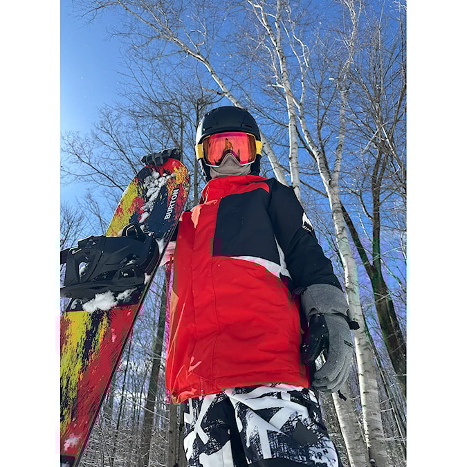 Bunda na snowboard Burton Kids GORE-TEX Powline flame scarlet /true black 2026