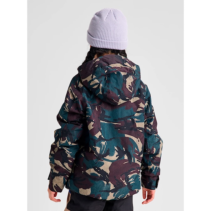 Bunda na snowboard Burton Kids Hillslope seersucker camo 2027