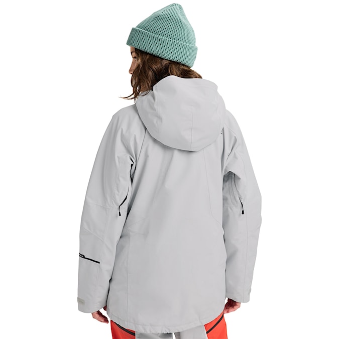 Bunda na snowboard Burton Wms GORE-TEX Reserve 2L Insulated Jacket grey cloud 2026