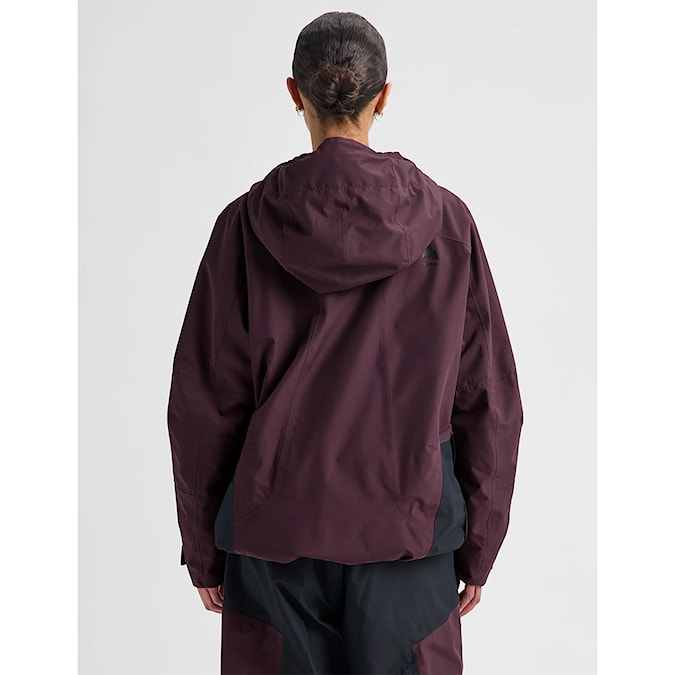 Bunda na snowboard Burton Wms Reserve Relax Anorak bear hug brown/true black 2027