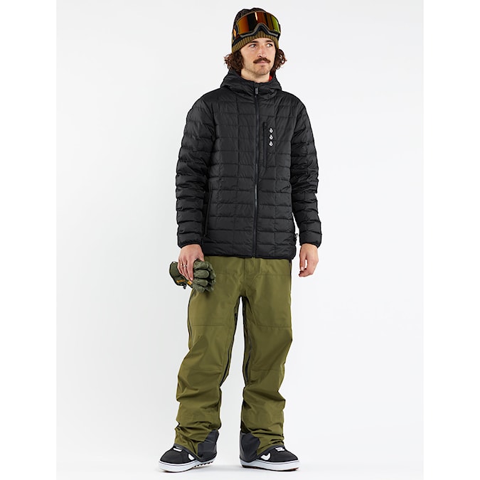 Snowboard Jacket Volcom Puff Puff Give black 2024