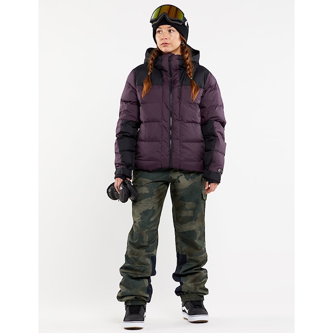 Snowboard Jacket Volcom Wms Puffleup blackberry 2024