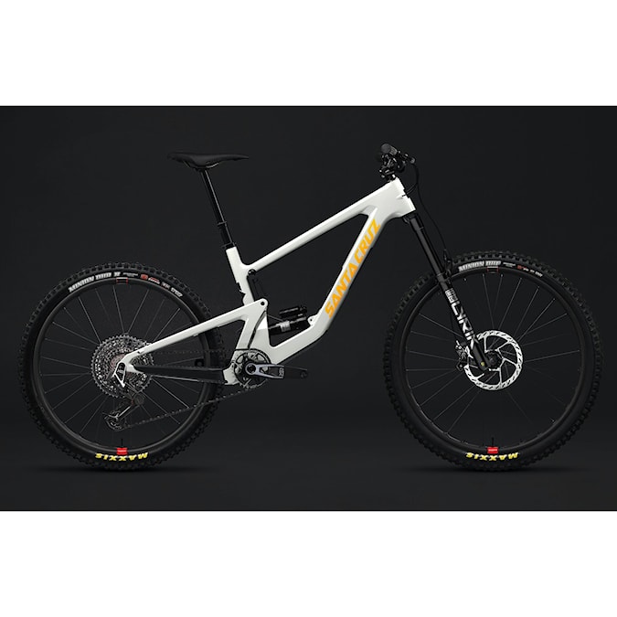 MTB bicykel Santa Cruz Bronson CC X0 AXS-Kit MX gloss chalk white 2024