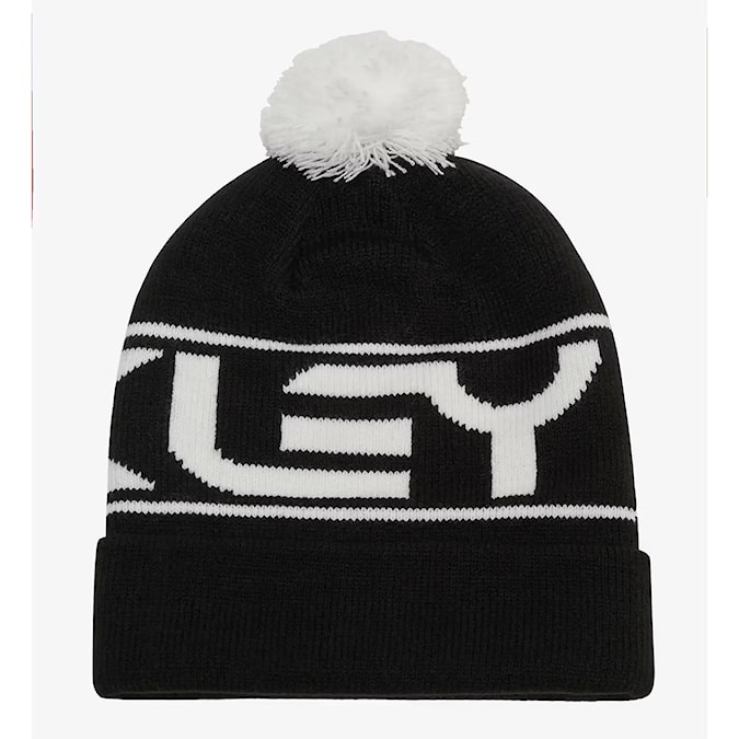 Beanie Oakley Factory Cuff black/white logo 2026
