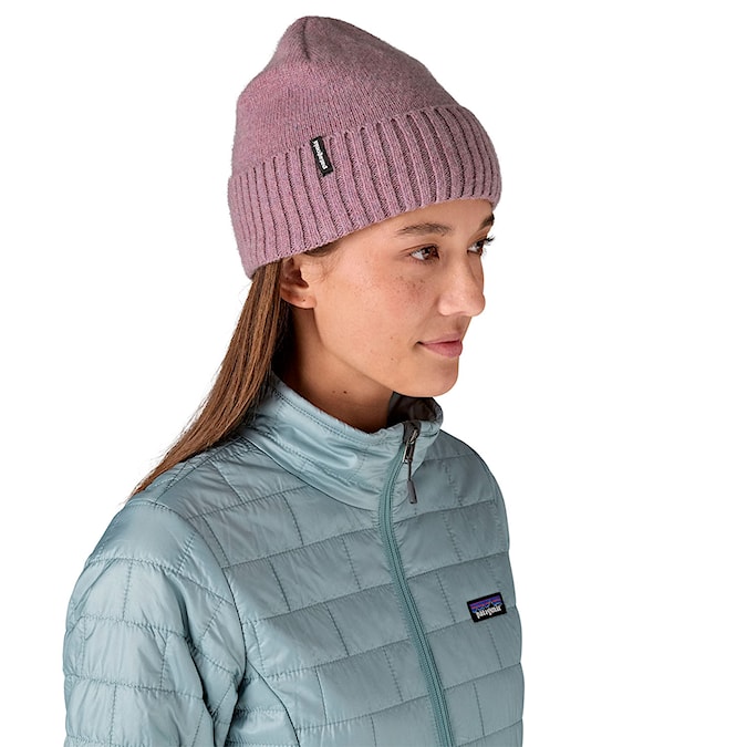 Cap Patagonia Brodeo Beanie stormy mauve 2025
