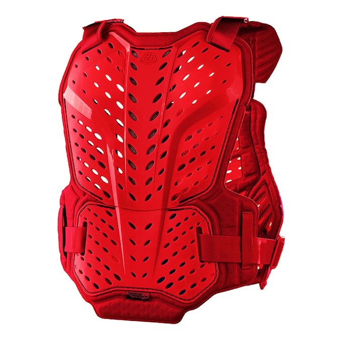 Bike Back Protector Troy Lee Designs Youth Rockfight Chest Protector red 2024