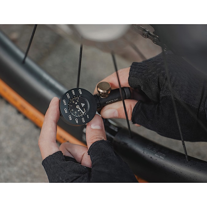 CO2 pumpa Topeak Airbooster G+ black