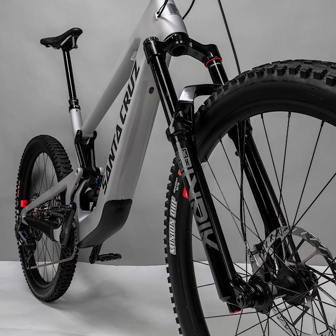 Elektrobicykel Santa Cruz Heckler SL C GX AXS-Kit MX matte silver 2024