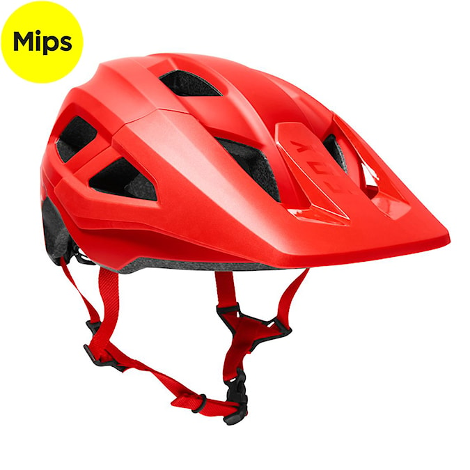 Bike Helmet Fox Mainframe Mips Trvrs fluo red 2024