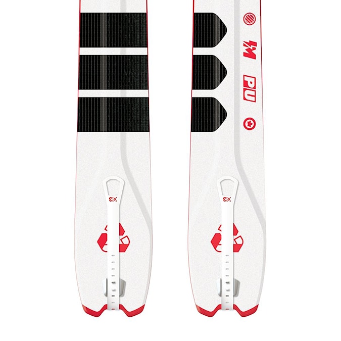 Diely pre splitboarding G3 Mounted Tail Connector Package white