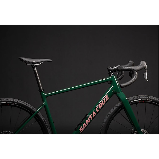 Gravel kolo Santa Cruz Stigmata CC Force 1X AXS RSV Rudy 700C british racing green 2026