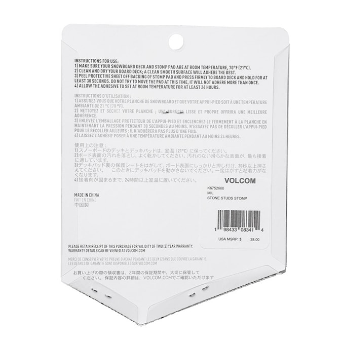 Grip na snowboard Volcom Stone Studs Stomp military