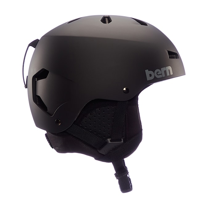 Snowboard Helmet Bern Macon Classic matte black 2024