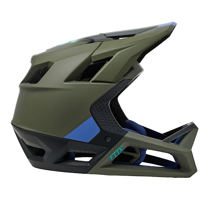 Bike Helmet Fox Proframe Blocked olive green 2023