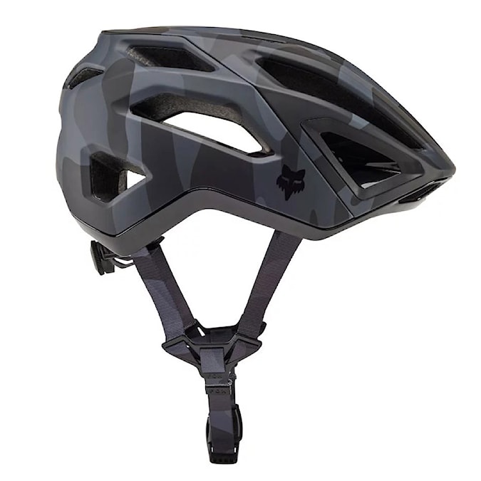 Bike Helmet Fox Crossframe Pro black camo 2025