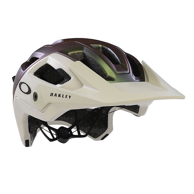 Prilba na bicykel Oakley DRT5 Maven EU satin mist silver/green colorshift 2025