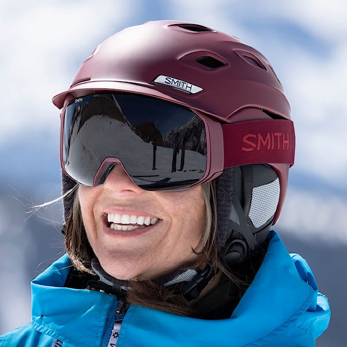 Snowboard Helmet Smith Vantage W Mips matte sangria 2023