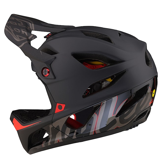 Bike Helmet Troy Lee Designs Stage Mips signature black 2024