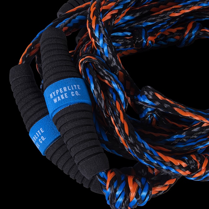Drążek wakeboardowy Hyperlite Arc Surf Rope W/ Handle 25 orange/blue 2024