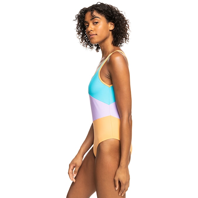 Plavky Roxy Colorblock Party One Piece bachelor button 2023