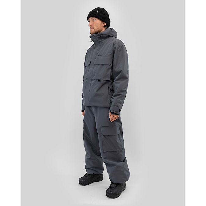 Nohavice na snowboard Beyond Medals Cargo Pants 2L antracite 2026
