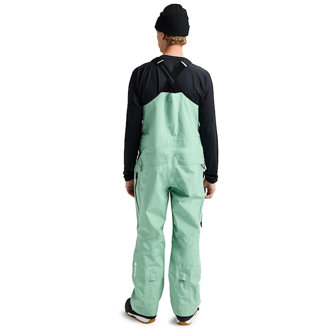 Kalhoty na snowboard Burton [ak] GORE-TEX Freebird Bib soft sage 2026