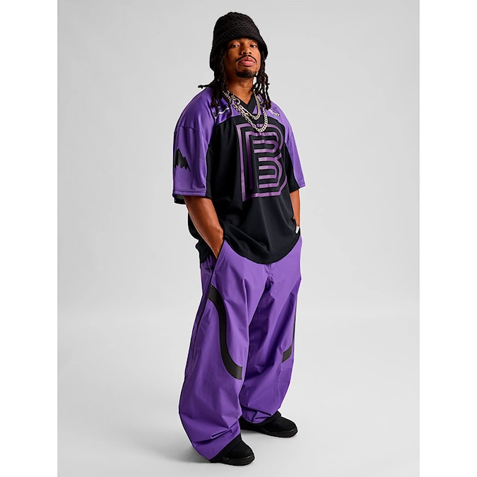 Snowboard Pants Burton B 2L Simple Pant planet purple 2027