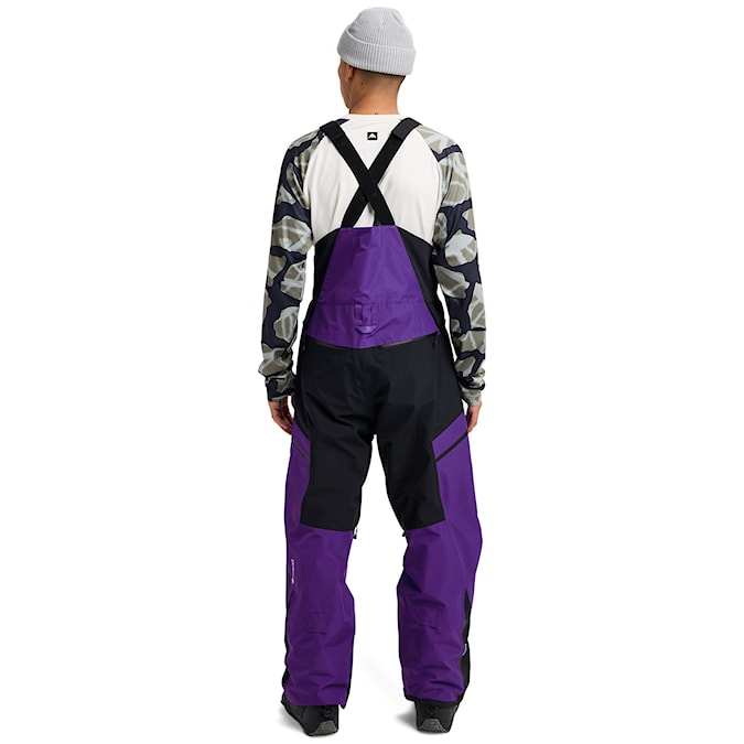 Kalhoty na snowboard Burton GORE-TEX Reserve Bib prism violet/true black 2026