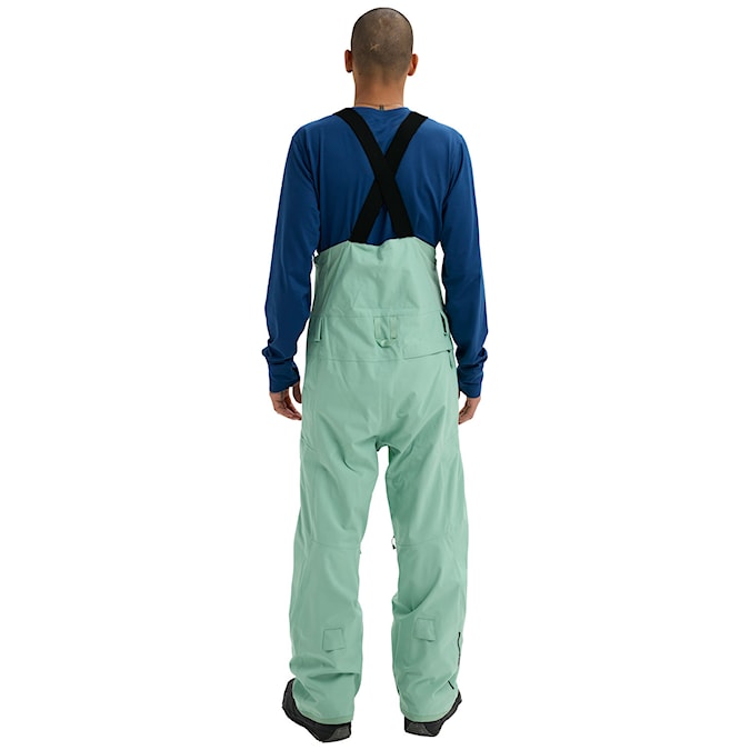 Kalhoty na snowboard Burton Reserve Bib soft sage 2026