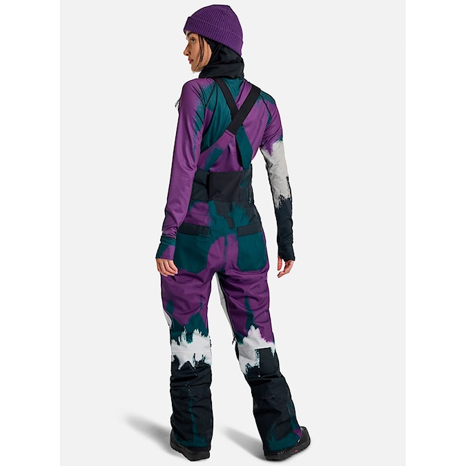 Kalhoty na snowboard Burton Wms Avalon Bib forest chalk 2025