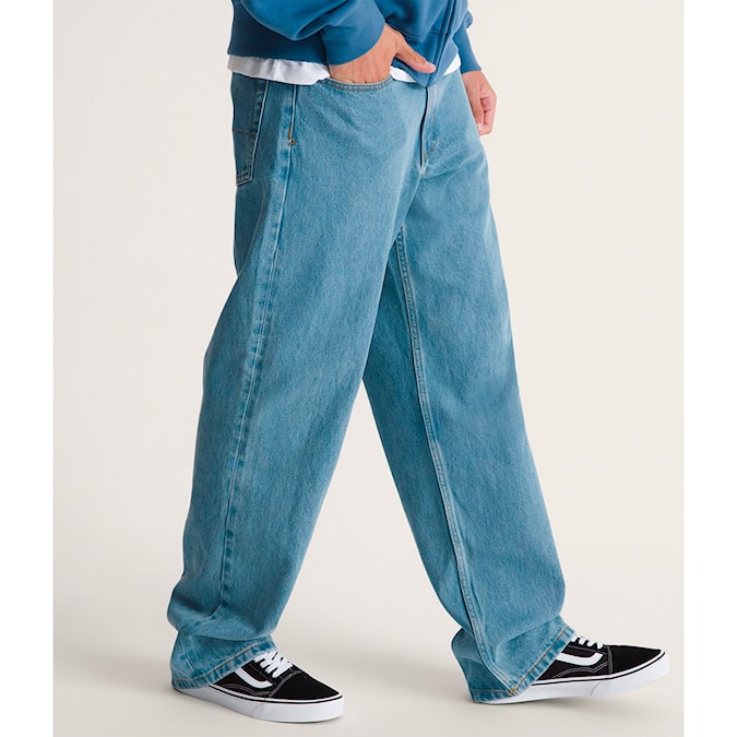 Nohavice Vans Check-5 Loose Denim Pant stonewash/blue 2026
