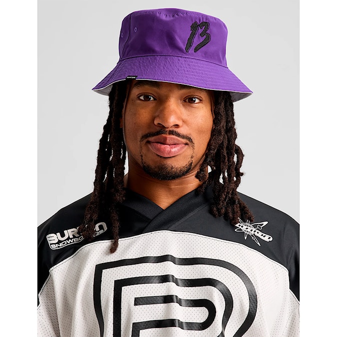 Hat Burton B Reverse Bucket Hat planet purple 2026