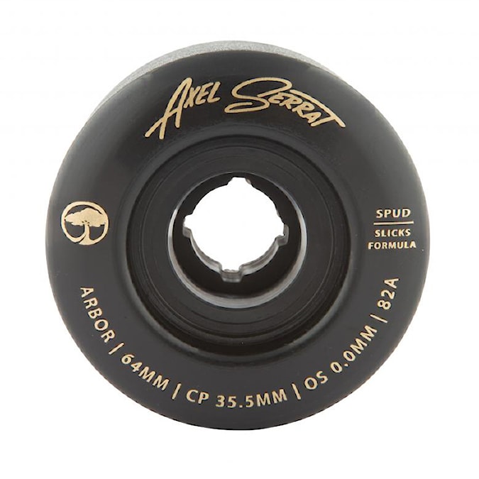 Longboard kolieska Arbor Spud Axel Serrat black