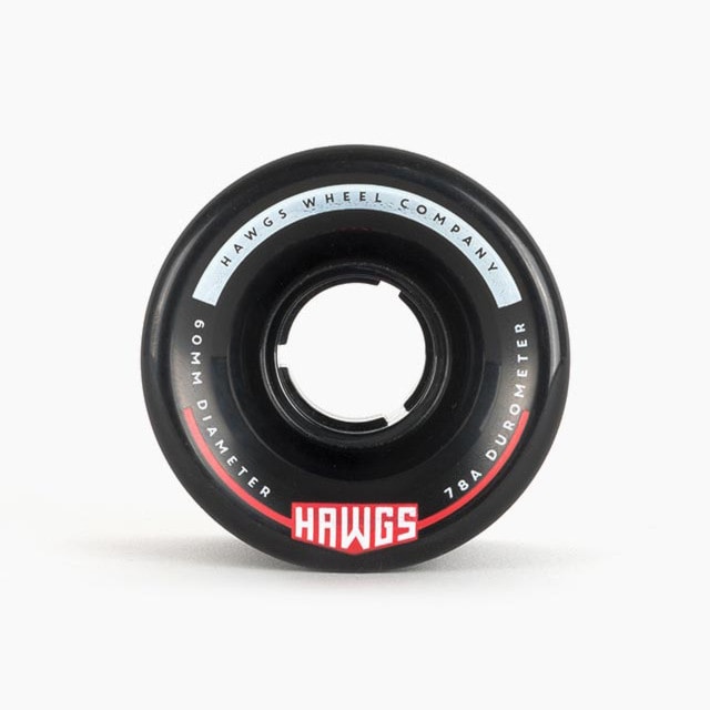 Longboard Wheels Hawgs Chubby black