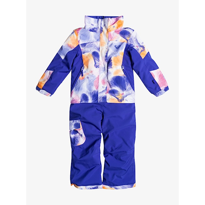Snowboard Overalls Roxy Sparrow Jumpsuit bright white pansy pansy rg 2024