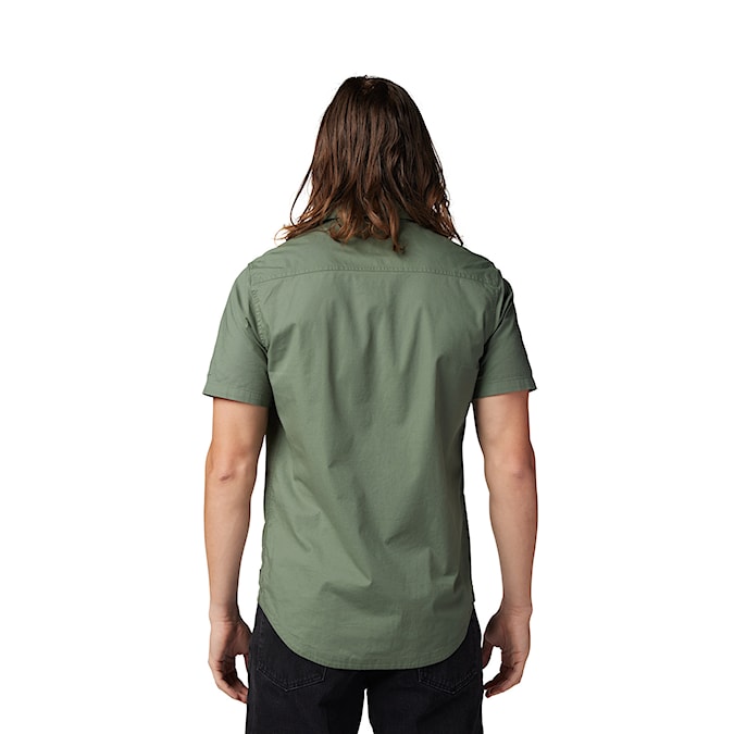 Shirt Fox Roger SS Woven hunter green 2024